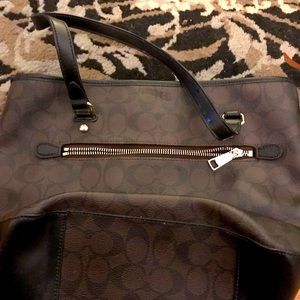 Authentic coach tote